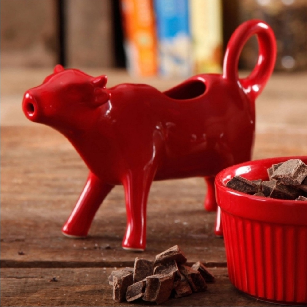 The Pioneer Woman Red Cow Creamer